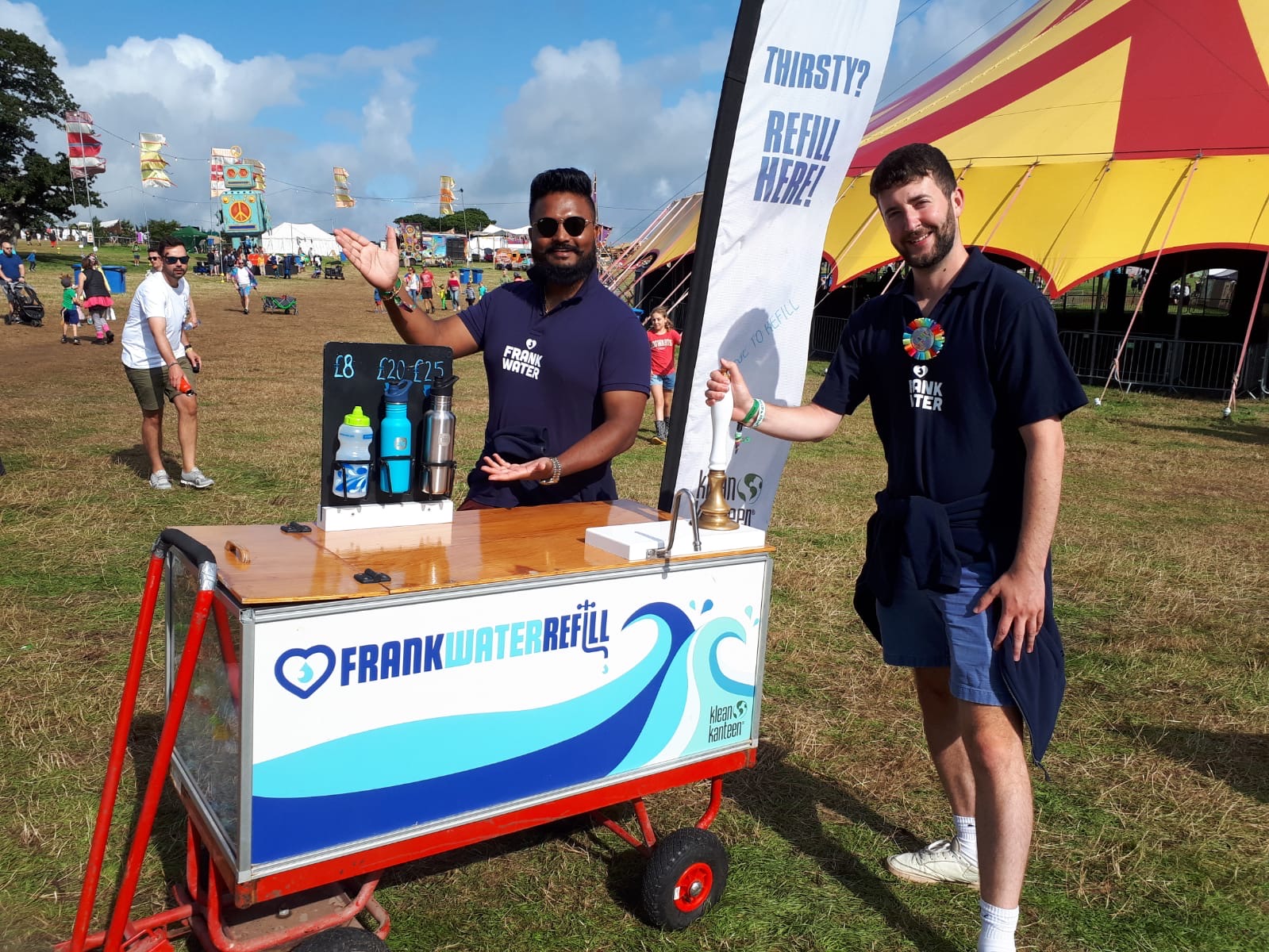 Volunteer with our Festival Refill Service 